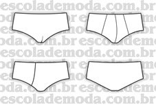 Moldes de cuecas